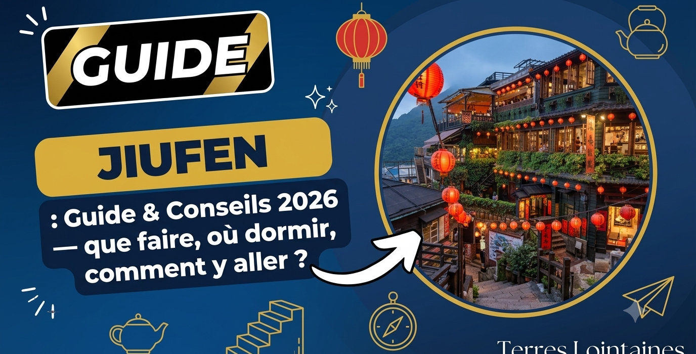 Jiufen (Taiwan) : le guide complet du village aux lanternes